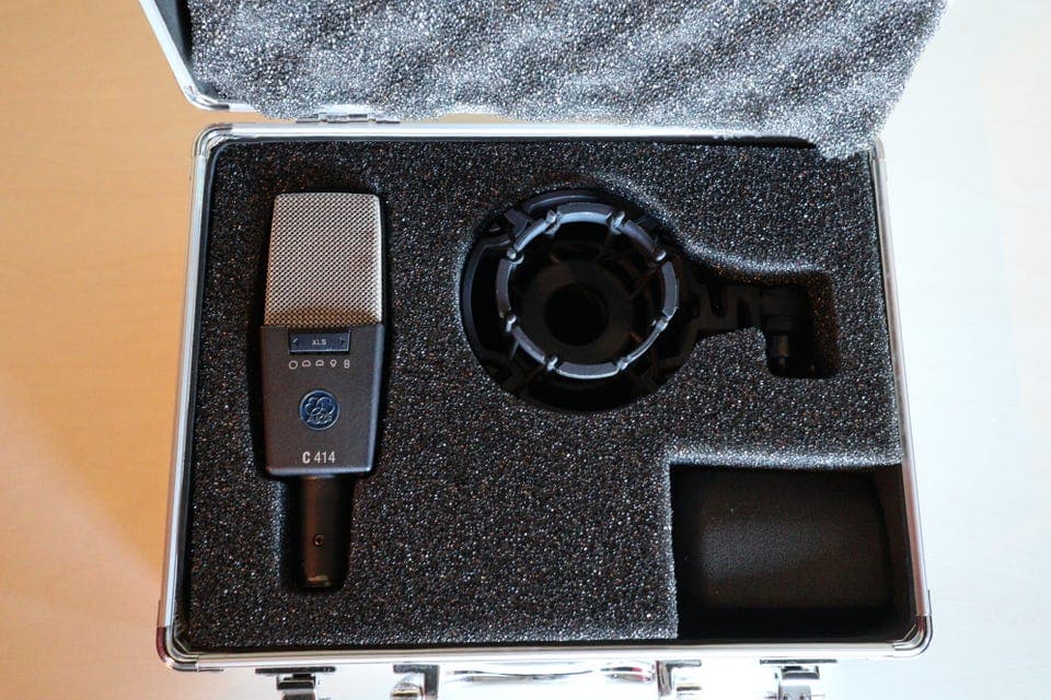AKG C414 XLS – Komplett med original koffert og tilbehør