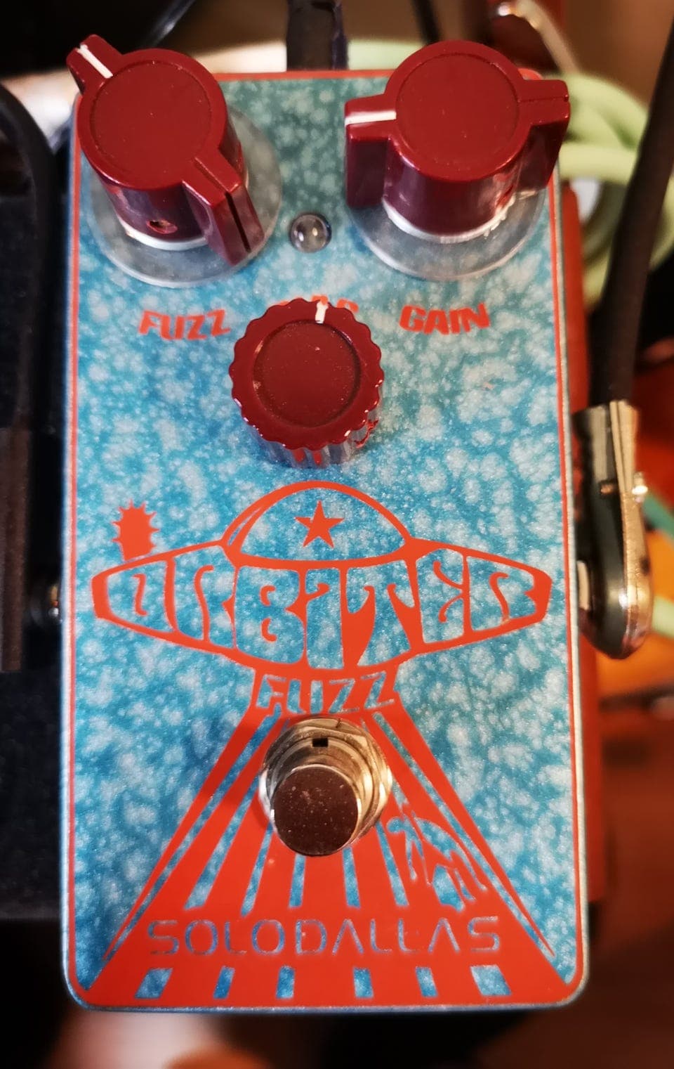 Gitarpedaler selges SoloDallas Orbiter Fuzz, Ts9, Boss Ge7, Mooer, TC Electronic