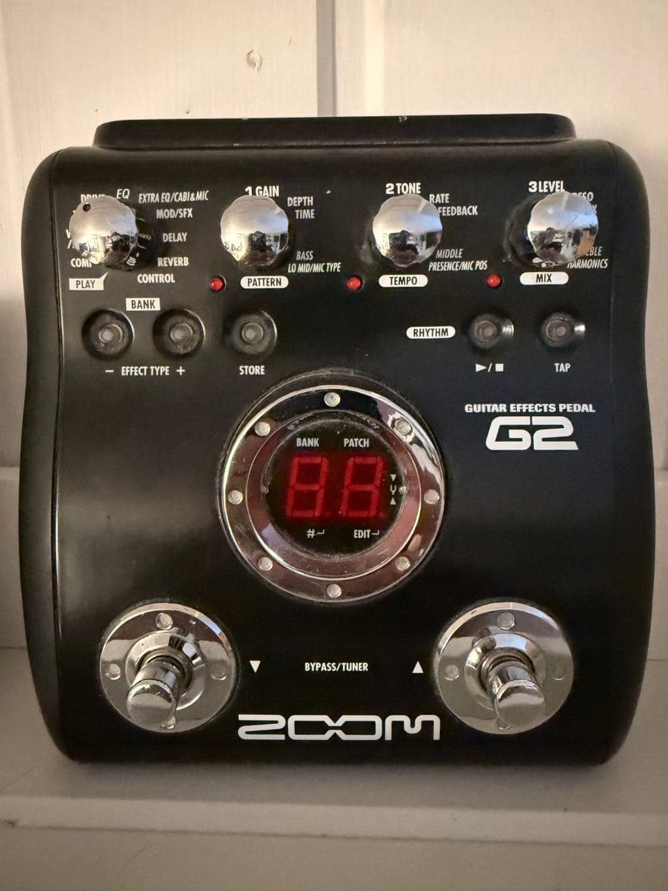 Zoom G2 gitar multieffektpedal