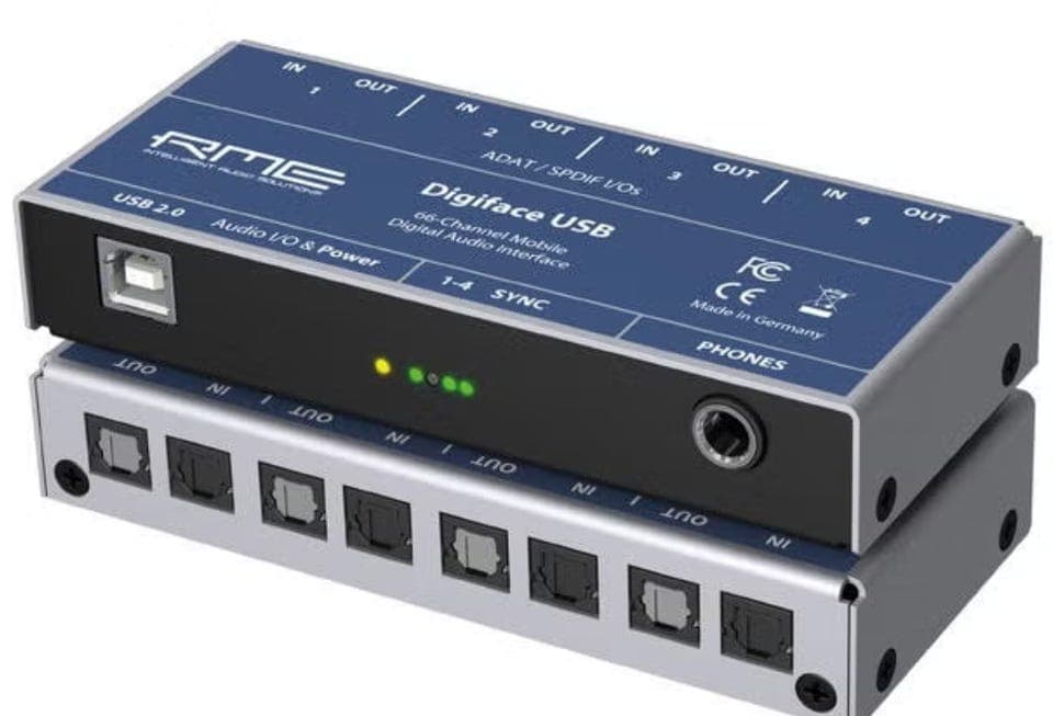 RME Digiface USB. 66-Channel Mobile Digital Audio Interface