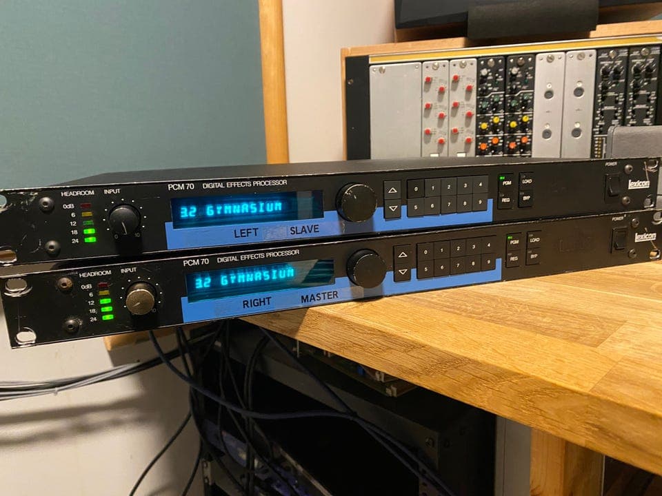 2 stk Lexicon PCM70 (stereopar)