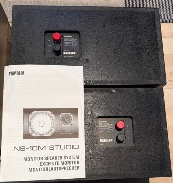 Yamaha NS-10M Studio monitorhøyttalere