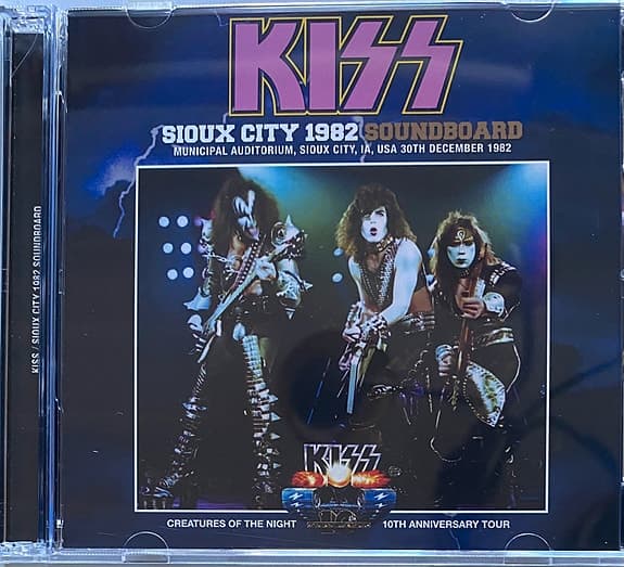 KISS - SIOUX CITY 1982 SOUNDBOARD