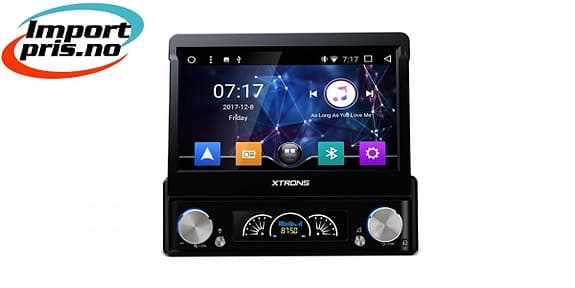 Universal 1-DIN bilspiller Android DAB+ og GPS