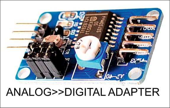 A/D ANALOG TIL DIGITAL ADAPTER AD/DA KONVERTER CONVERTER ADC
