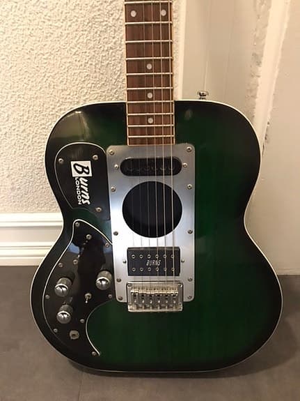 Burns of London Steer electro acoustic guitar - LEFT-HAND