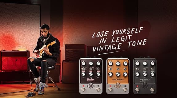 Universal Audio: UAFX Guitar Pedals: Dream´65 Reverb-På lager igjen!