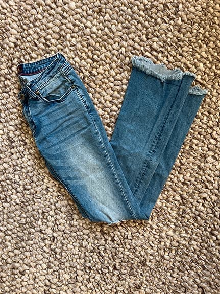 Stretchy slengbukse fra von Dutch med lavt liv