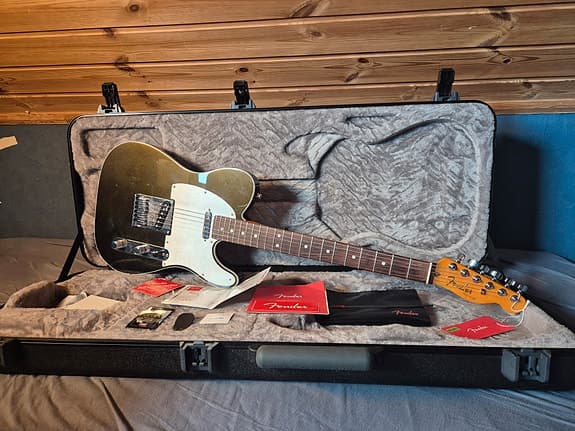 Fender American Ultra Texas Tea Telecaster