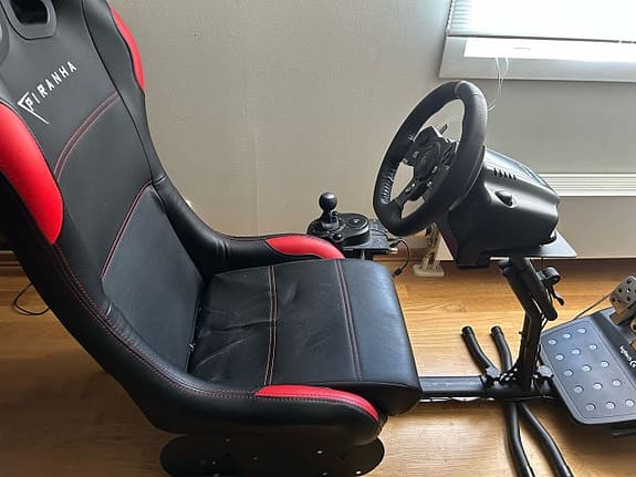 Racing simulator setup / ratt, pedaler, shakers, seat/ for Xbox - PC/ ALT SAMLET
