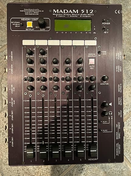 Marenius Analog Digital Audio Mixer 'Madam' 512 lydmixer