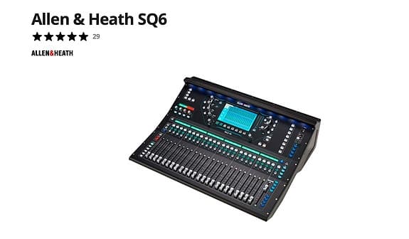Allen & Heath Digitalmixer vurderes solgt.