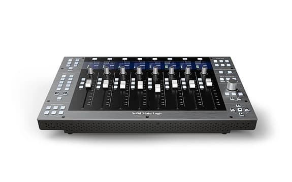 SSL UF8 (2 stk) og UC1 (1 stk) – Profesjonell studiokontroller