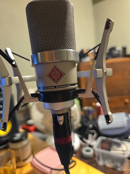 Neumann TLM 102 kondensatormikrofon med shockmount