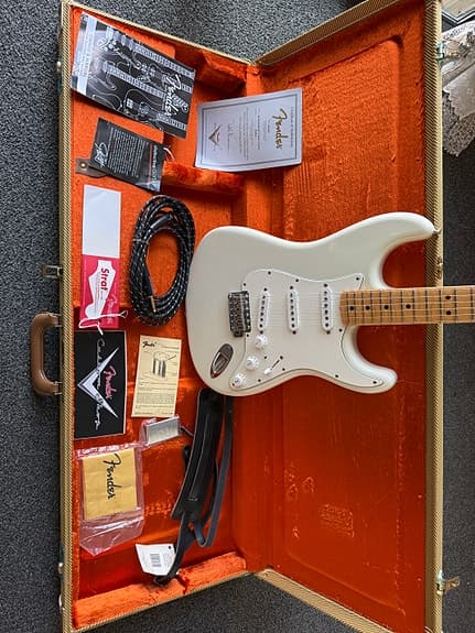Fender Masterbuilt 59 Stratocaster Todd Krause med specs.