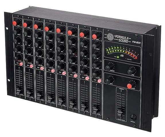 Formula Sound PM-80R studiomixer og/eller installasjon dj-mixer