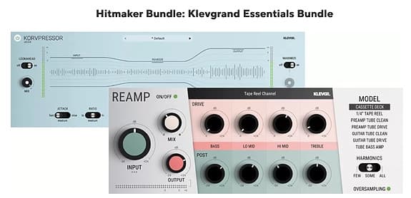 Klevgrand | Korvpressor Smart Compressor + REAMP Gear Modeler | VST, AU, plugin