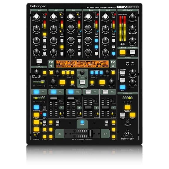 Behringher DDM4000 dj mixer, veldig lite og pent brukt