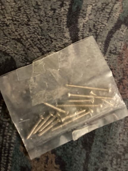 Vintage skruer for Les Paul pickups