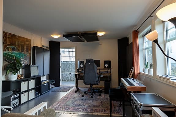Leie av musikkstudio i Sandefjord - plug & play