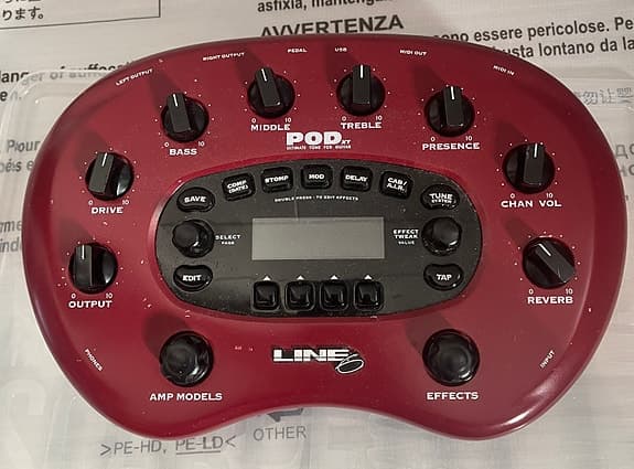 Line 6 POD XT Pro Guitar Multi-Effects Processor