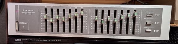 PIONEER SG-550 GRAPHIC EQUALIZER
