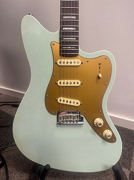 Fender Jazzmaster Parallel Universe Strat Jazz Deluxe Trans Seafoam Green