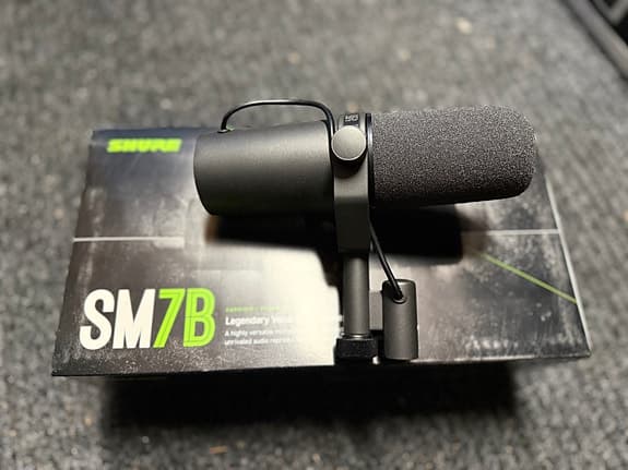 Shure SM7B (ubrukt)