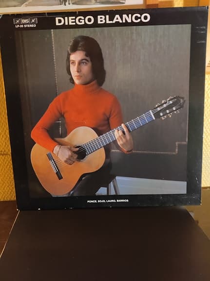 DIEGO BLANCO 1976 Modern, Neo-Romantic, Classical Guitar