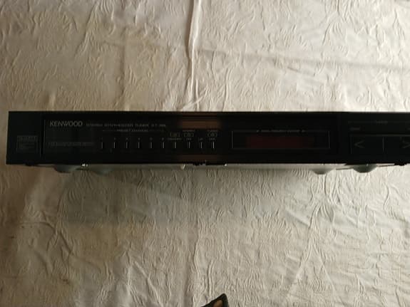 Kenwood KT-38L Quartz Synthesizer Tuner | Vintage 80-talls