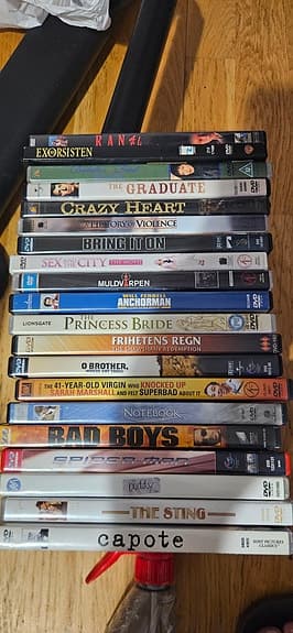 57 x Diverse filmer pakke DVD samling