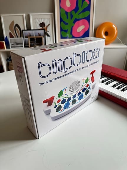 Blipblox synthesizer for barn med lys og lyd