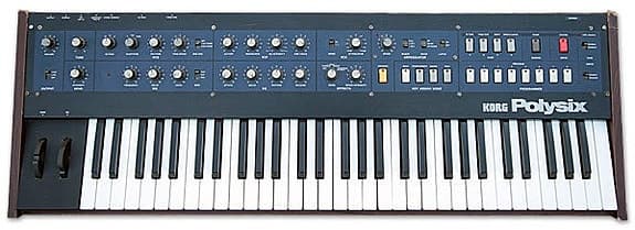 NY PRIS!! Korg Polysix analog synthesizer