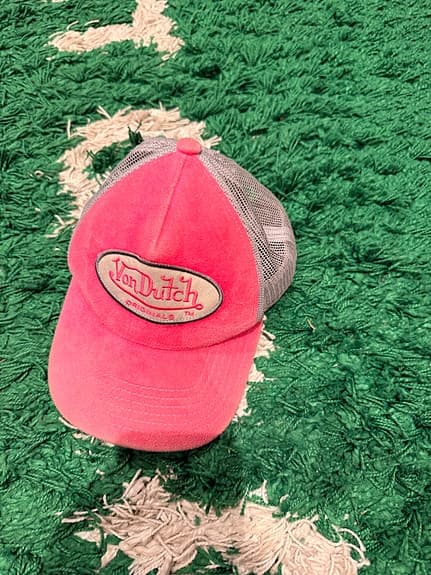 Von Dutch caps rosa polyester one size
