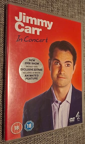 Jimmy Carr: In Concert (DVD) – Britisk stand-up på sitt beste!