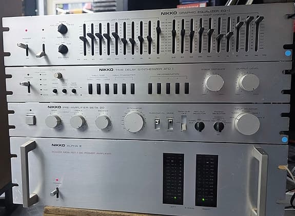 Nikko rack i sølv