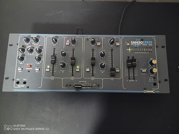 Lydmikser Citronic SM450 II Remix Vintage Professional Mixing Desk