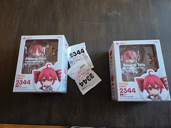 Nendoroid Kasane Teto; Synthesizer V AI Ver. x2