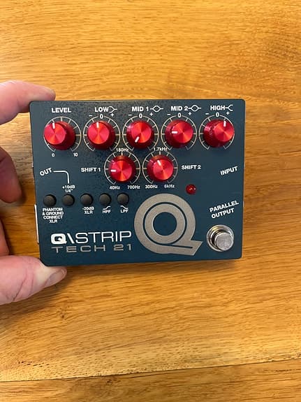 Tech 21 Q-Strip Dual Paramp EQ/DI