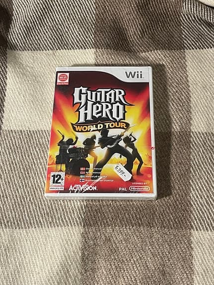 Guitar Hero World Tour spill Nintendo Wii sealed uåpnet