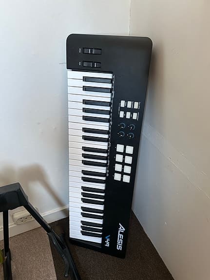 Alesis V49 MIDI‑keyboard svart