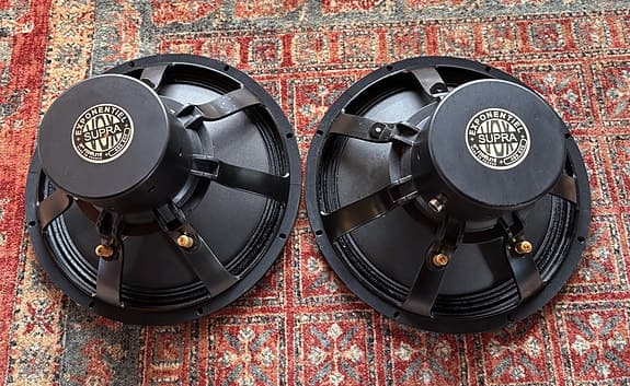 Supravox 400-2000 EXC Silver Coil Field Coil-elementer (Par) – Topp tilstand!