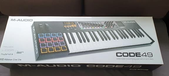 M-Audio Code 49 Midi keyboard