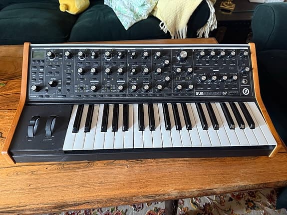 Moog Subsequent 37 analog synthesizer