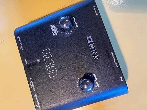 Line 6 UX1 lydkort / USB audio interface