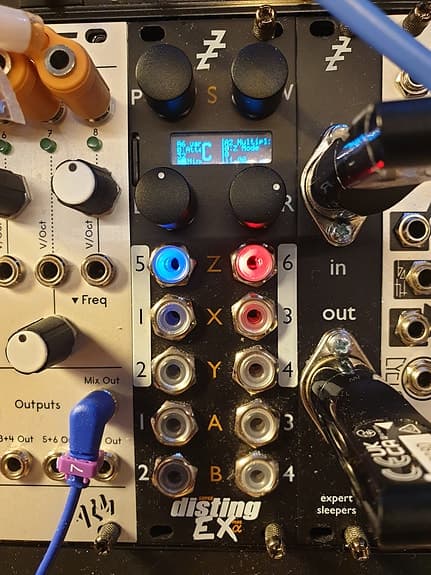 Expert Sleepers Disting EX Super Alpha Eurorack modul