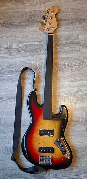 Jazz Bass Fretless prosjekt