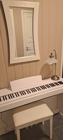 VISIONKEY-500 Digital Piano av Gear4music, vit