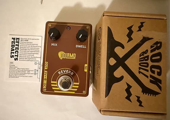 Dolamo Reverb D-16. analog vintage style .