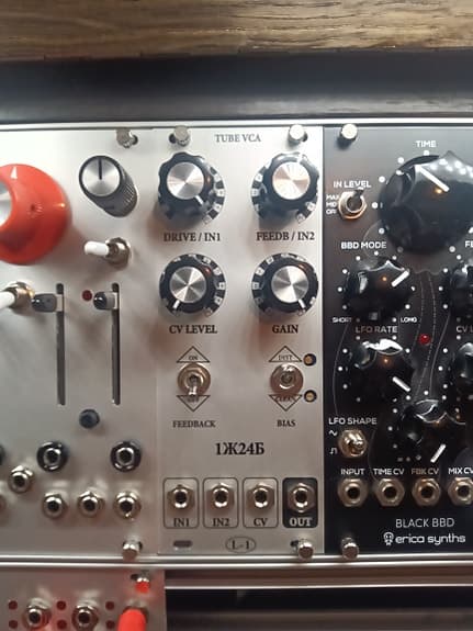 L-1 Tube VCA/Distortion Eurorack module